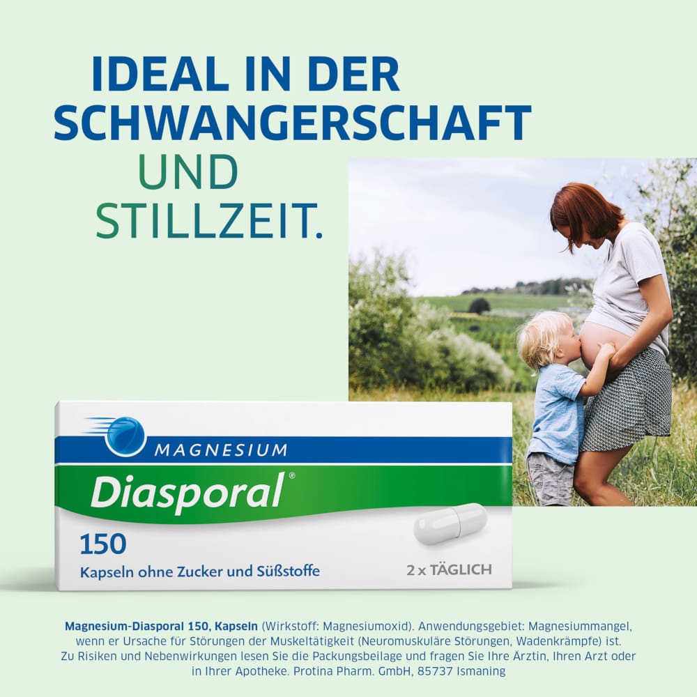 MAGNESIUM Diasporal 150 100 St Kapseln
