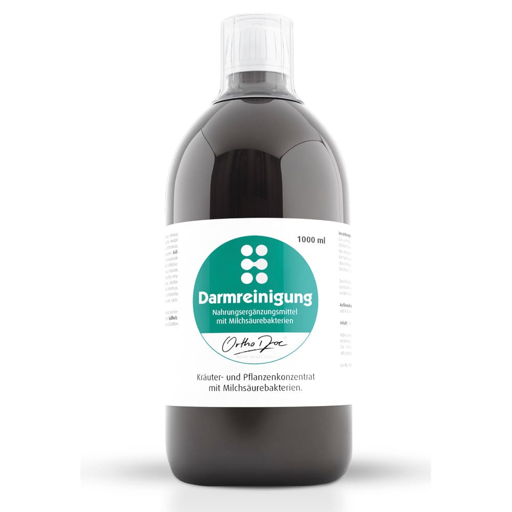 ORTHODOC Darmreinigung Konzentrat 1000 ml Konzentrat