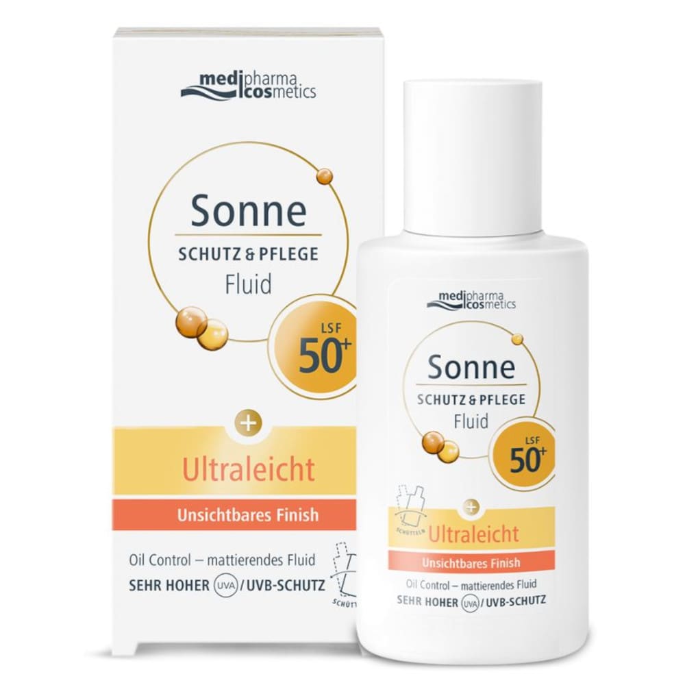 SONNE Schutz & Pflege Fluid Ultraleicht LSF 50+ 50 ml Lotion