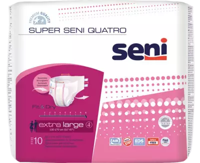 SUPER SENI Quatro Gr.4 XL Inkontinenzhose 6X10 St