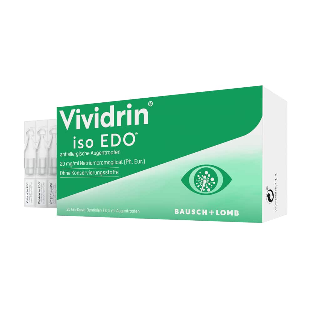 Vividrin iso EDO antiallergische Augentropfen 20X0.5 ml Augentropfen