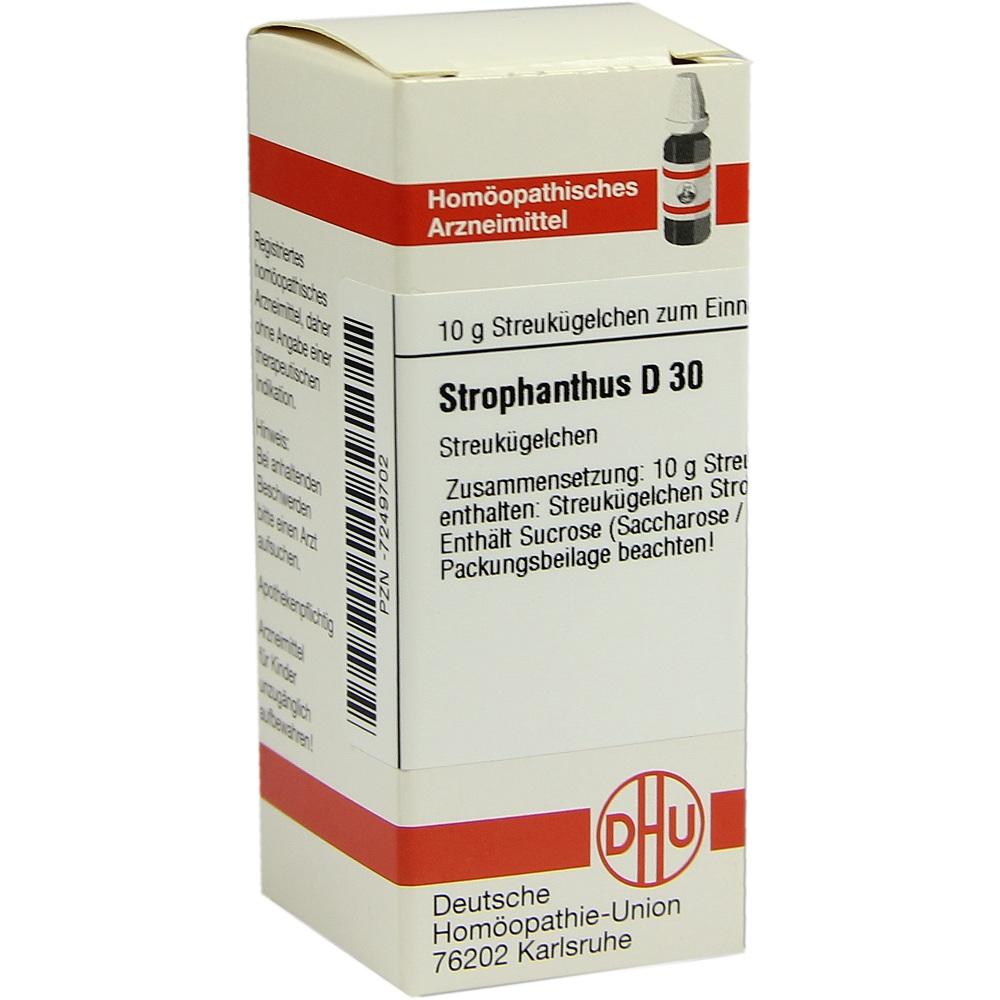STROPHANTHUS D 30 Globuli 10 g Globuli
