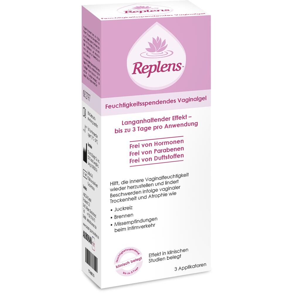 REPLENS Vaginalgel vorgefüllte Applikatoren 3 St Vaginalgel