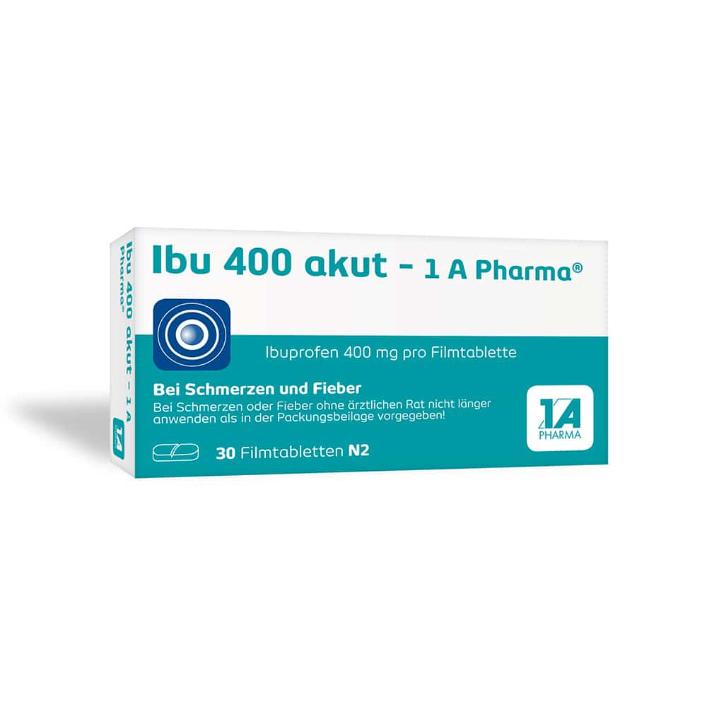 Ibu 400 akut - 1A Pharma 30 St Filmtabletten
