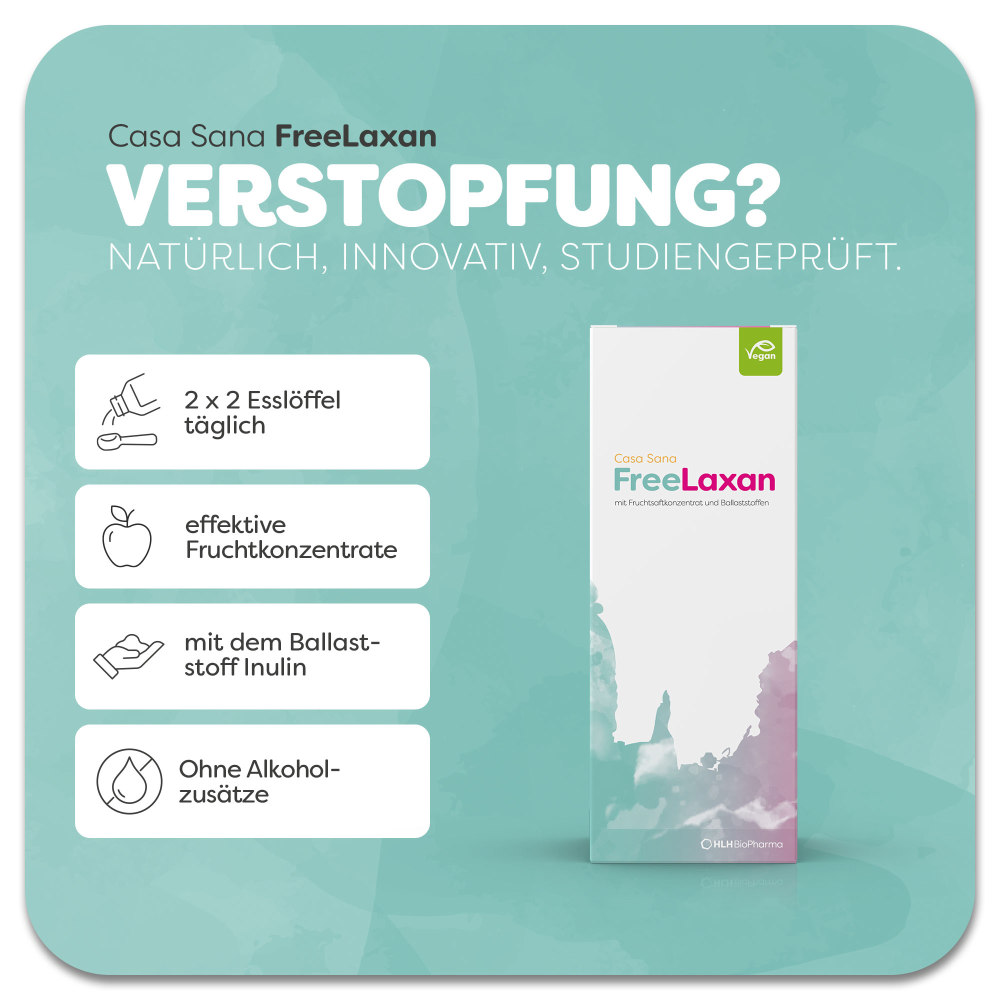 Casa Sana Free Laxan 200 ml Flüssigkeit zum Einnehmen
