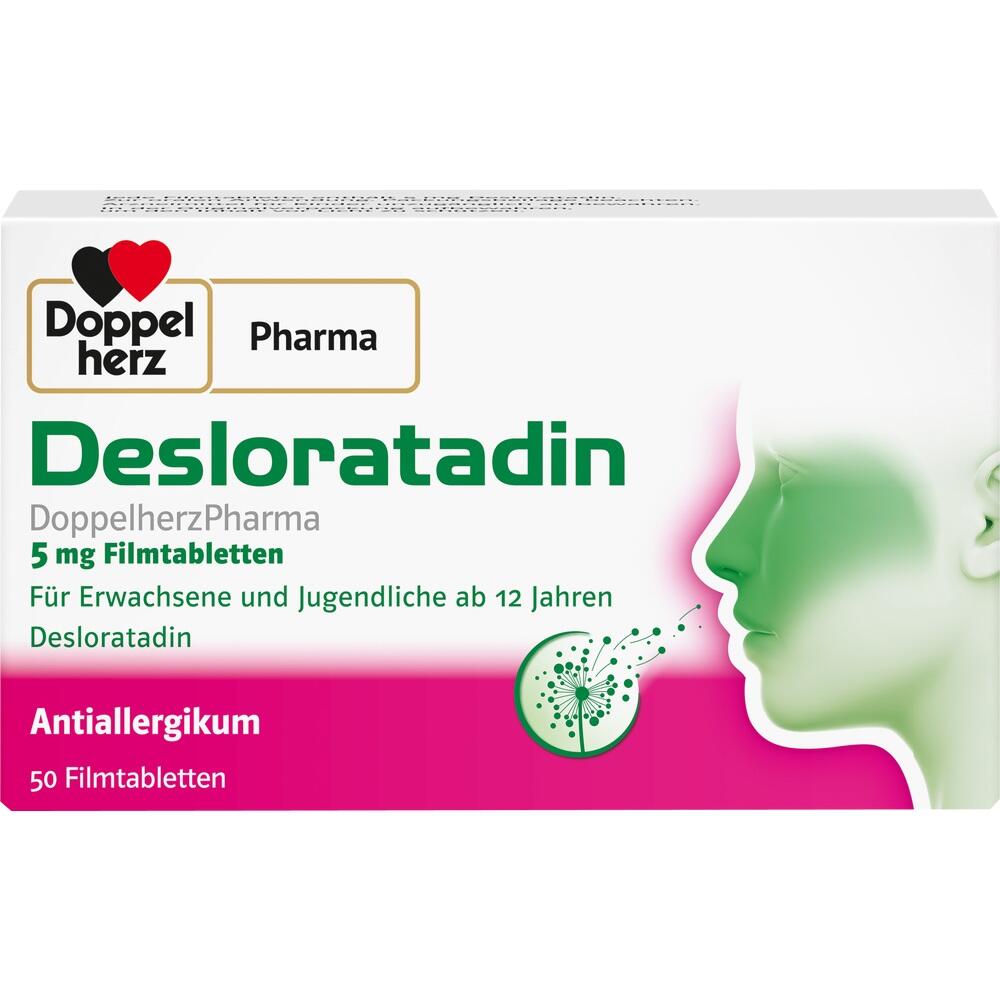 Doppelherz Pharma Desloratadin 5mg 50 St Filmtabletten