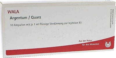 Argentum/Quarz Ampullen  10X1 ml Ampullen