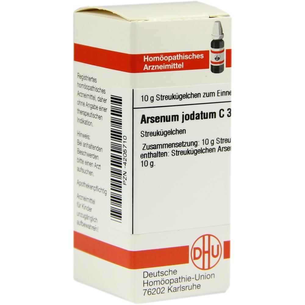 ARSENUM JODATUM C 30 Globuli 10 g Globuli