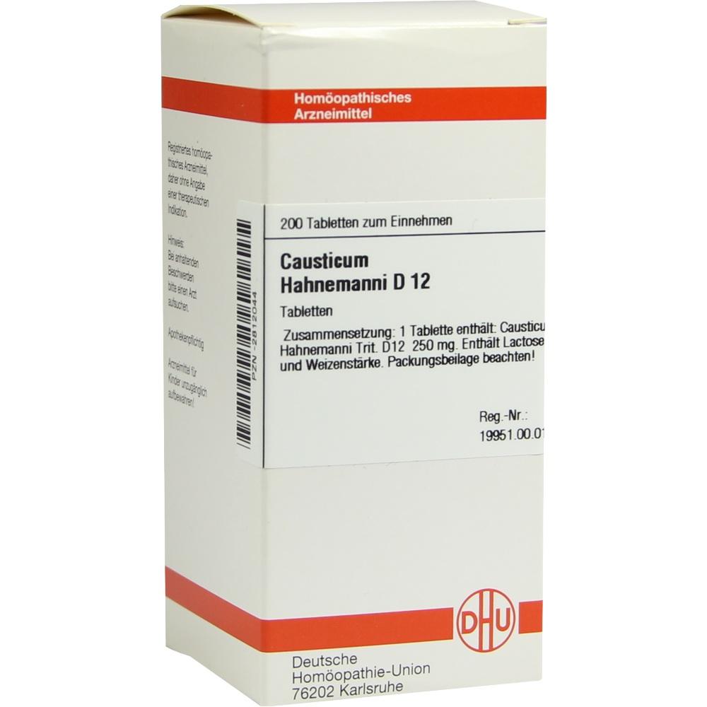 CAUSTICUM HAHNEMANNI D 12 Tabletten 200 St Tabletten