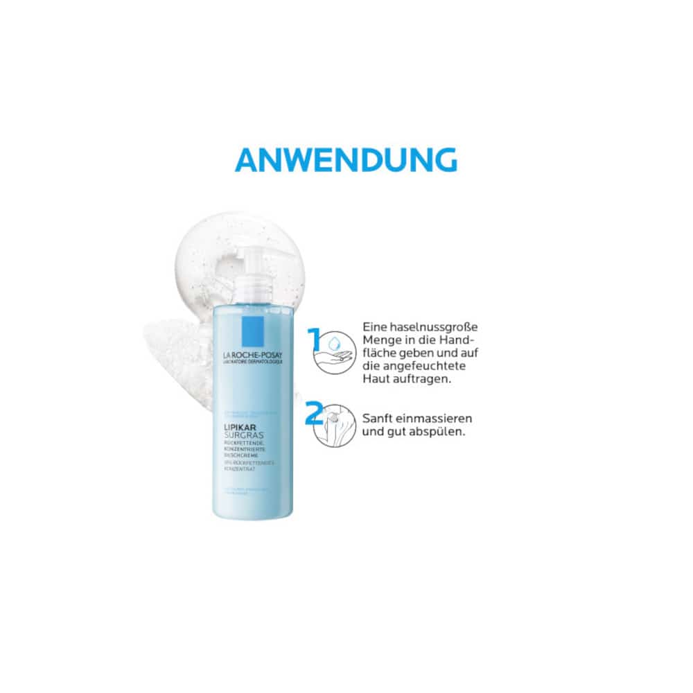 LA ROCHE-POSAY Lipikar Surgras Duschgel 400 ml Duschgel