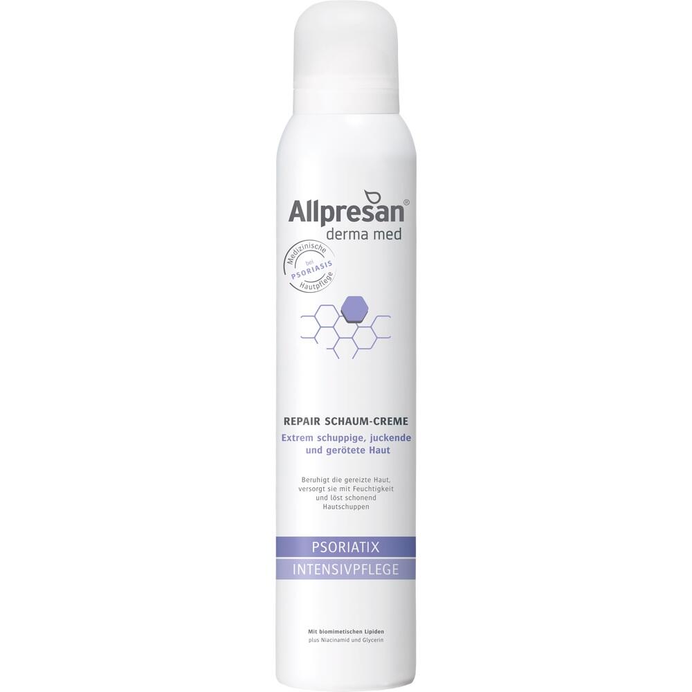 Allpresan derma med PSORIATIX INTENSIVPFLEGE REPAIR SCHAUM-CREME 200 ml Schaum