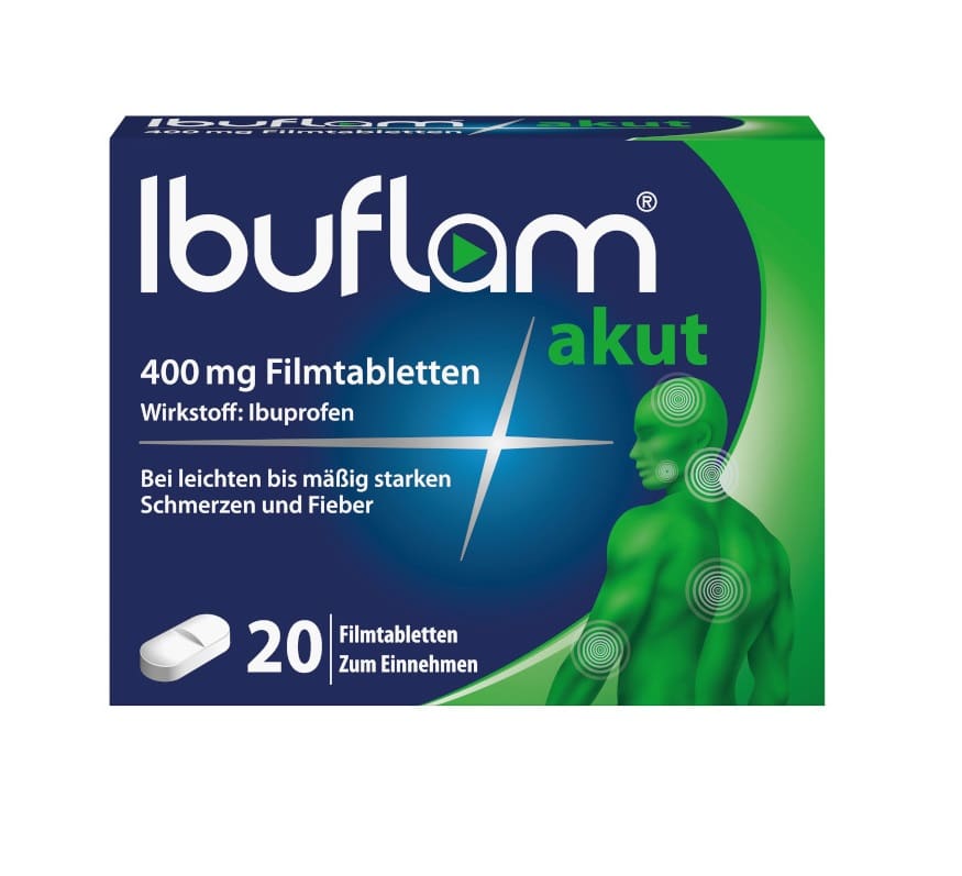 Ibuflam akut 400 mg 20 St Filmtabletten