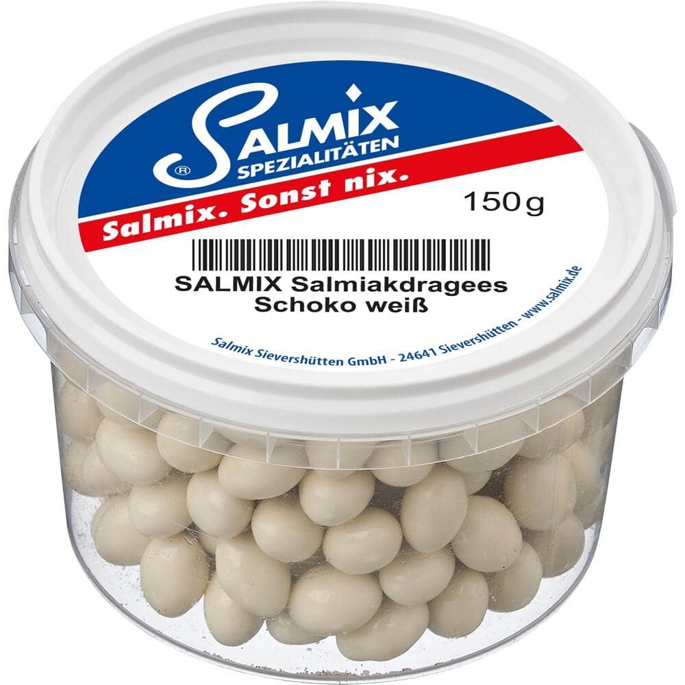 Salmix Schoko Dragees Weiß 150 g Dragees