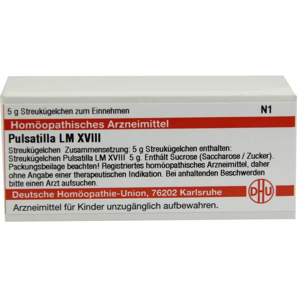 LM PULSATILLA XVIII Globuli 5 g Globuli