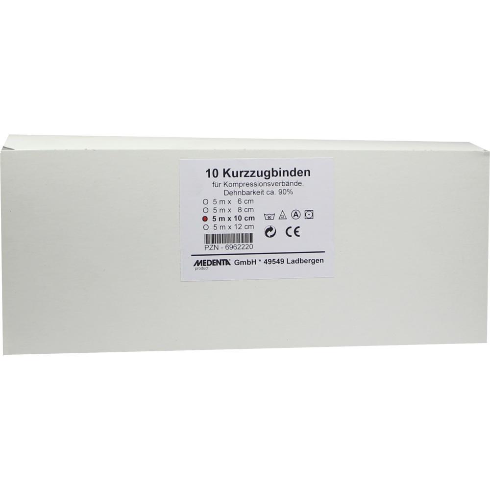 KURZZUGBINDE 5mx10cm 10 St Binden