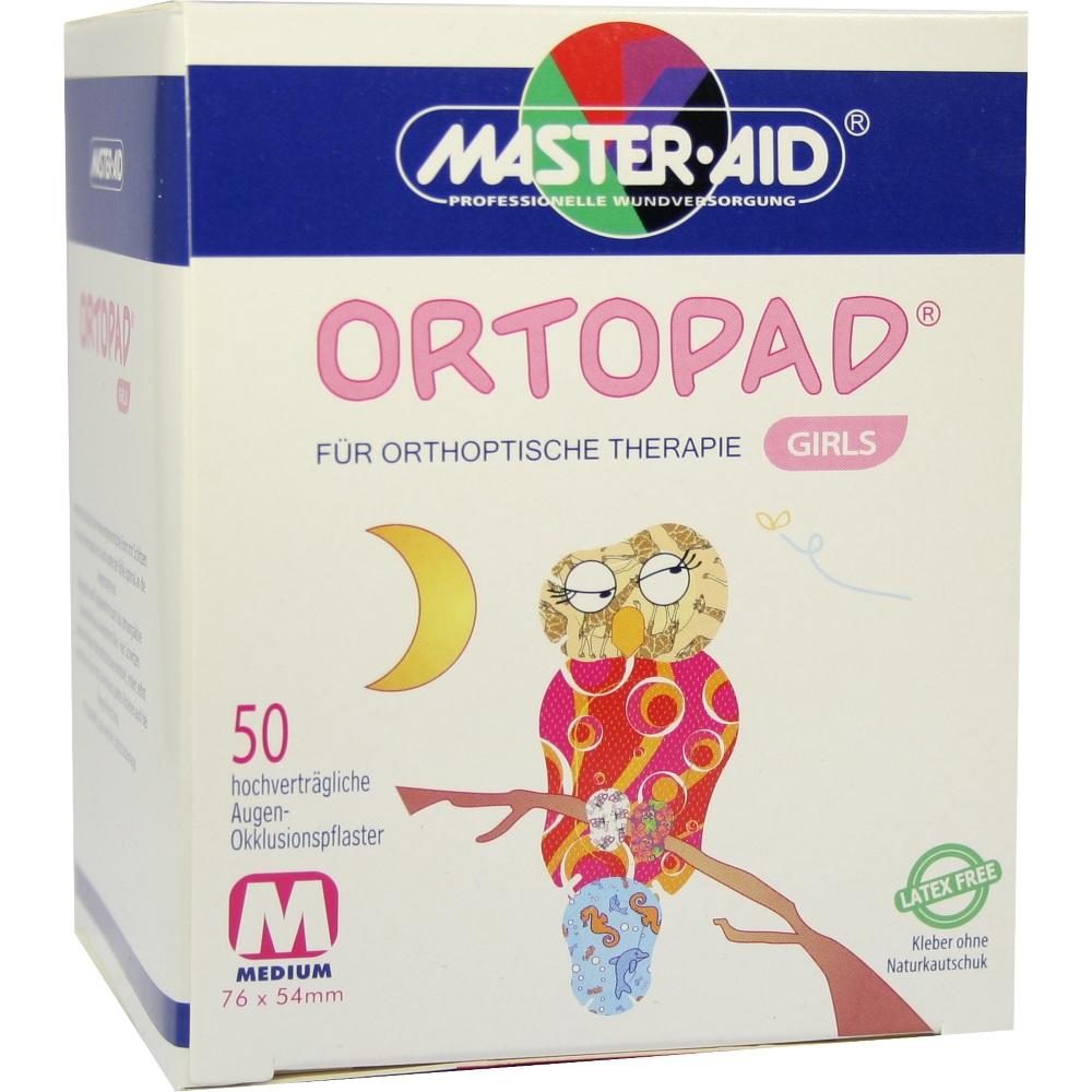 ORTOPAD for girls medium Augenokklusionspflaster 50 St Pflaster