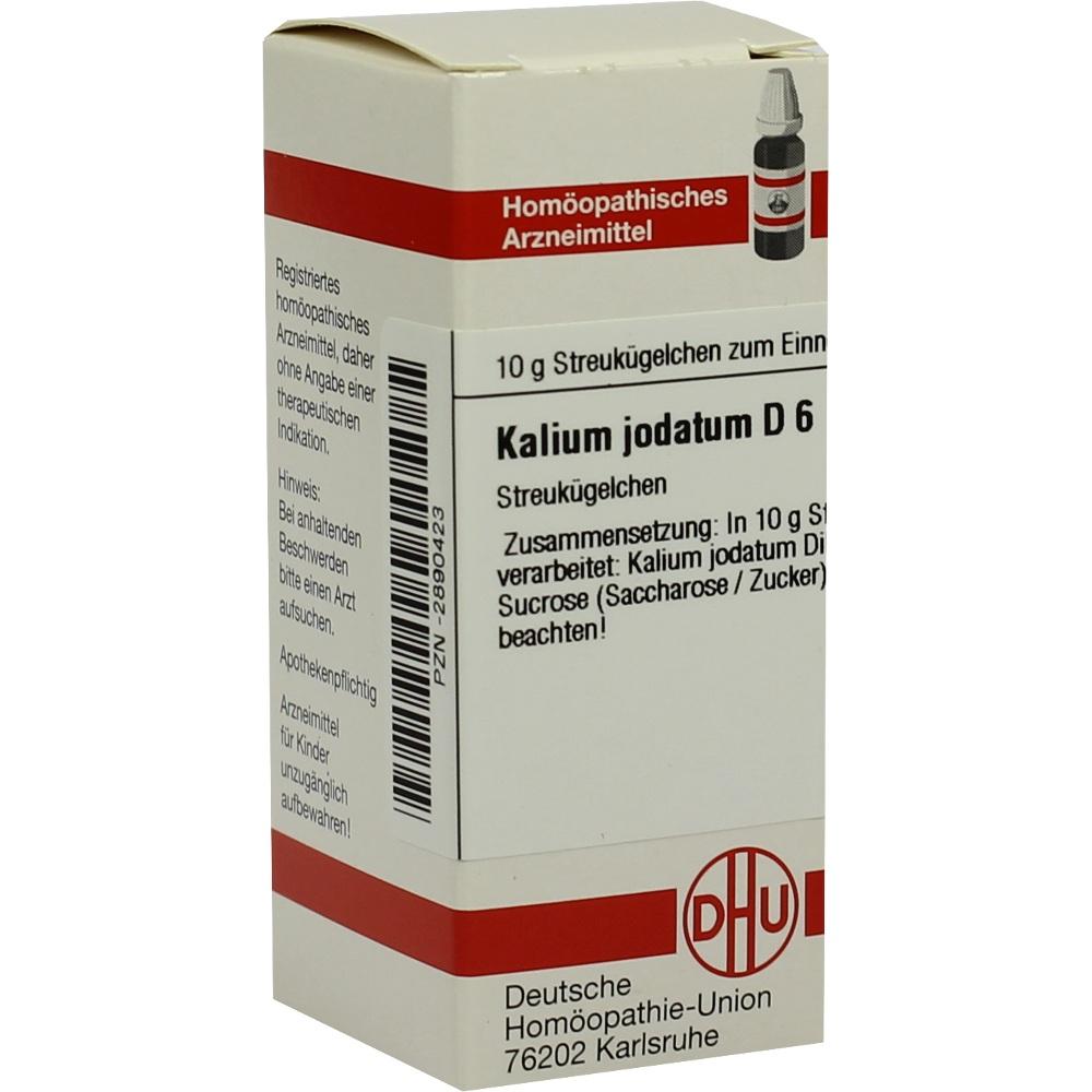 KALIUM JODATUM D 6 Globuli 10 g Globuli