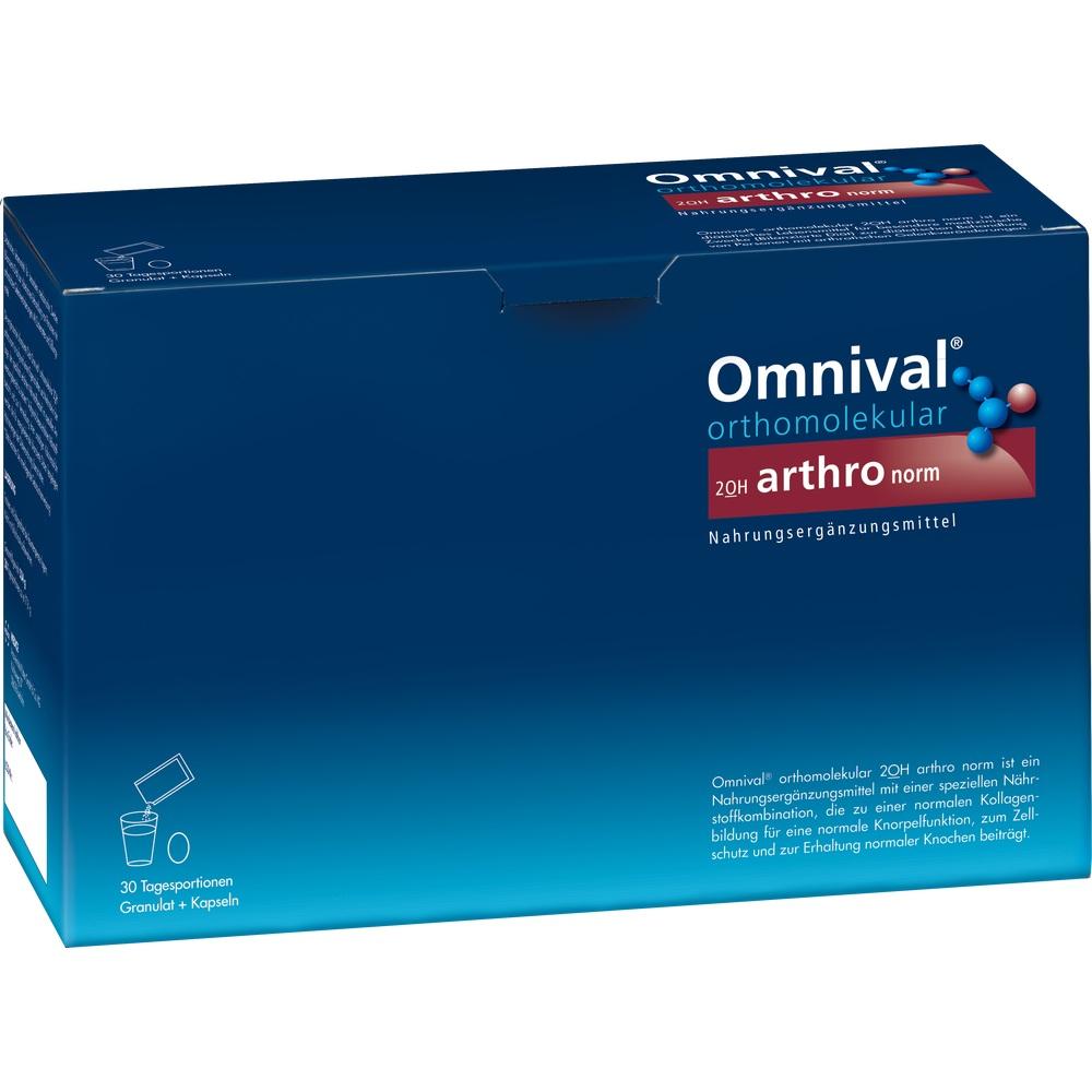 Omnival orthomolekular 20H arthro norm  1 Packung Kombipackung