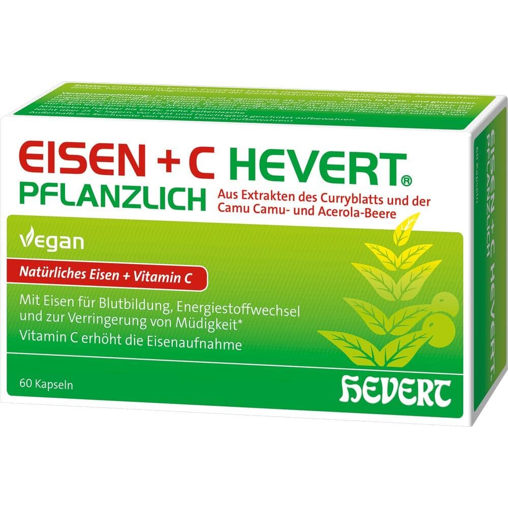EISEN + C HEVERT pflanzlich  60 St Kapseln