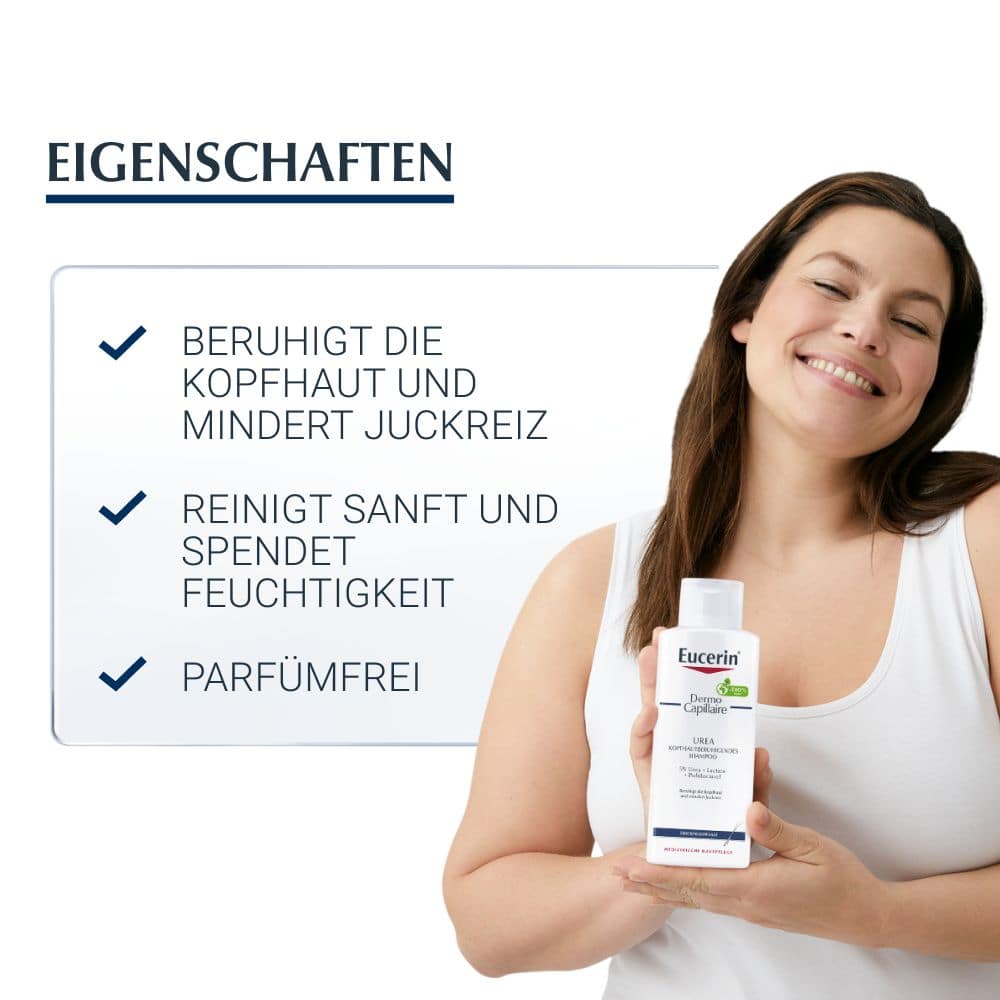 Eucerin Dermo Capillaire UREA 2X250 ml Shampoo