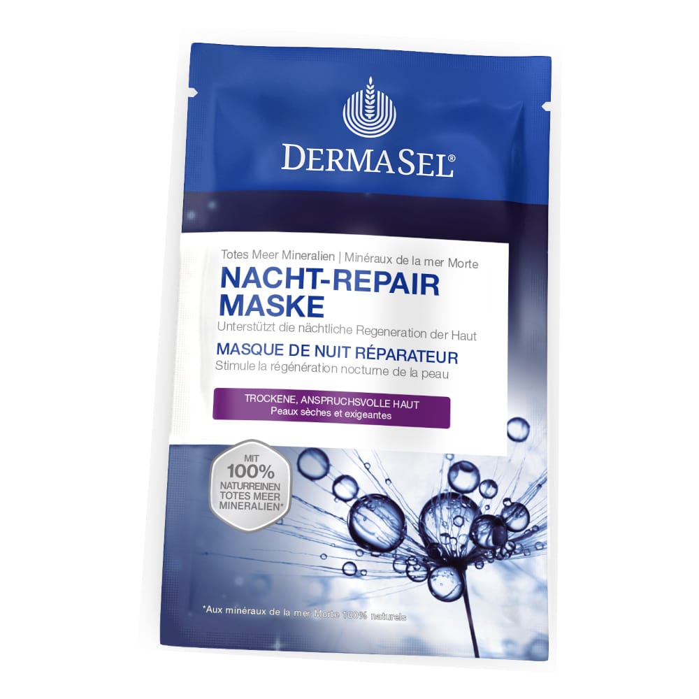 DERMASEL Maske Nacht-Repair 12 ml Gesichtsmaske