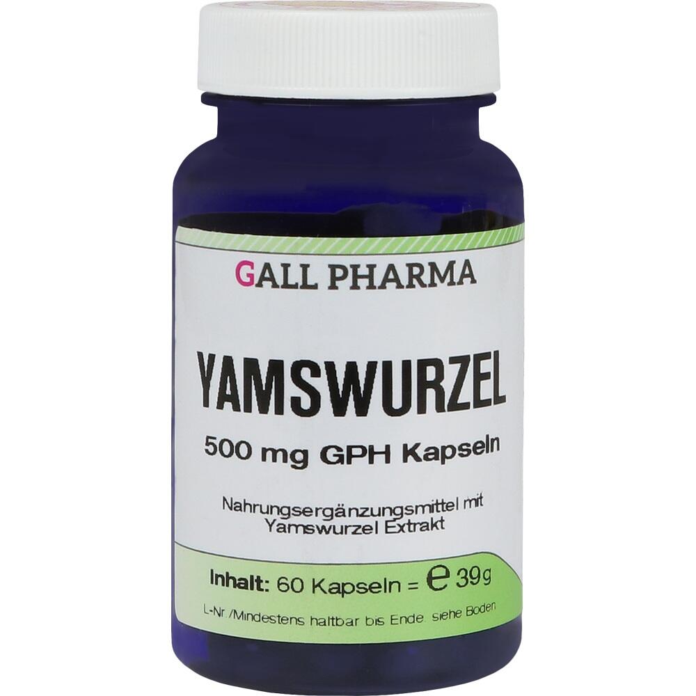 YAMSWURZEL 500 mg GPH Kapseln 60 St Kapseln