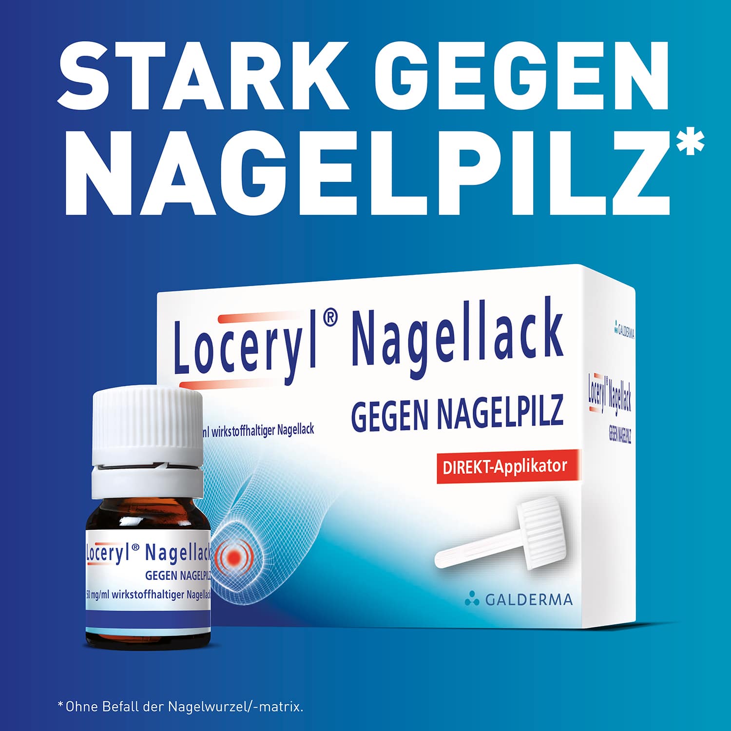 Loceryl Nagellack GEGEN NAGELPILZ 2.5 ml Wirkstoffhaltiger Nagellack