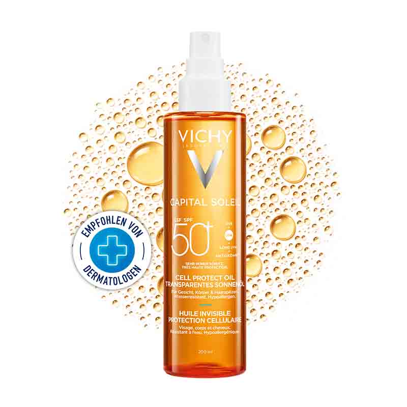 VICHY CAPITAL SOLEIL  PROTECT OIL LSF 50 + 200 ml Öl
