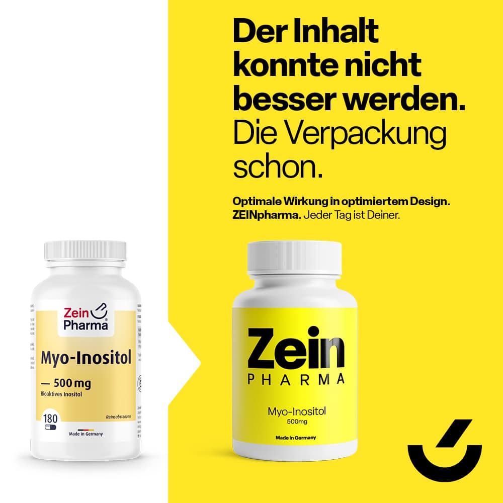 Zein Pharma MYO-INOSITOL Kapseln 180 St Kapseln