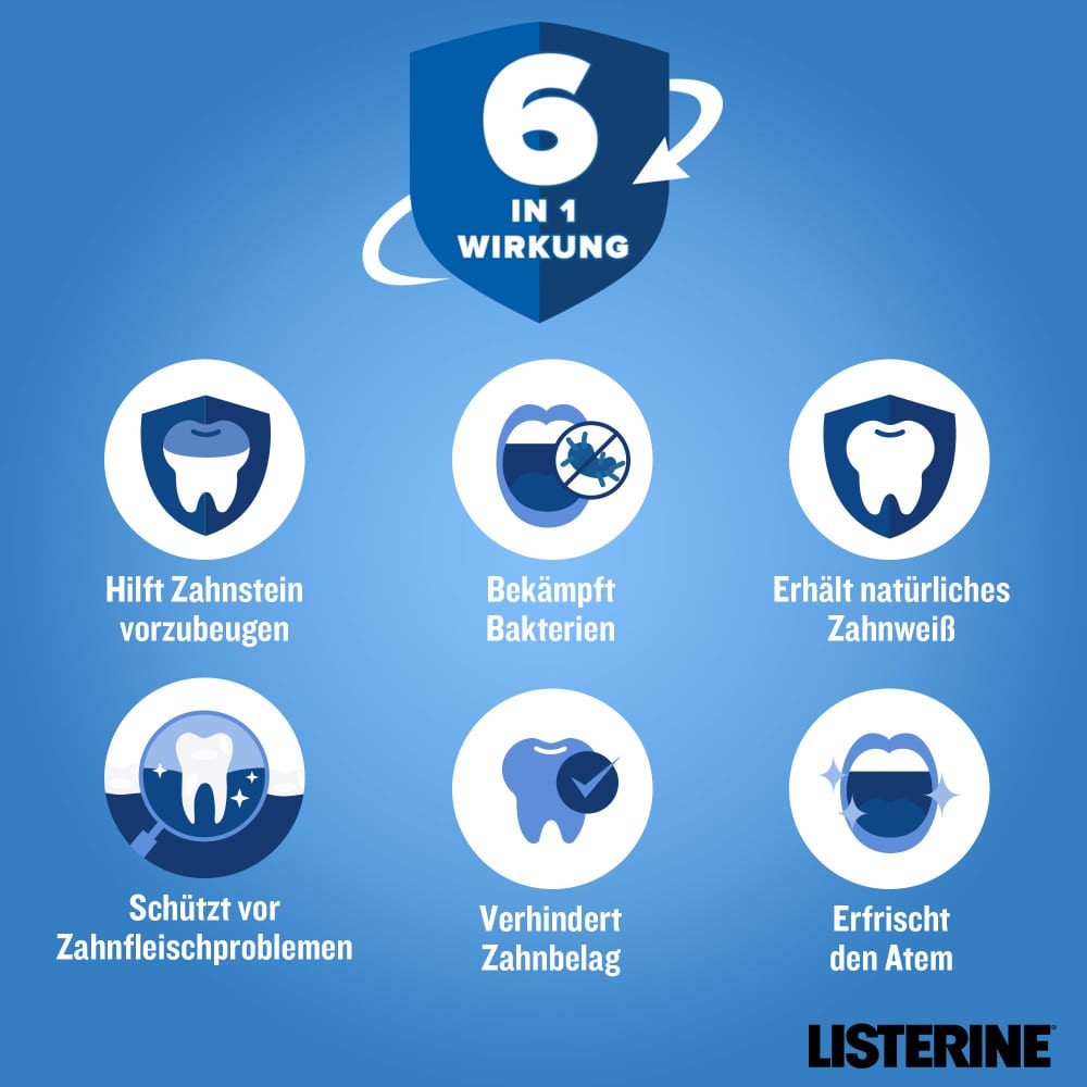 LISTERINE TOTAL CARE ZAHNSTEIN 600 ml Lösung LISTERINE TOTAL CARE ZAHNSTEIN 600 ml Lösung