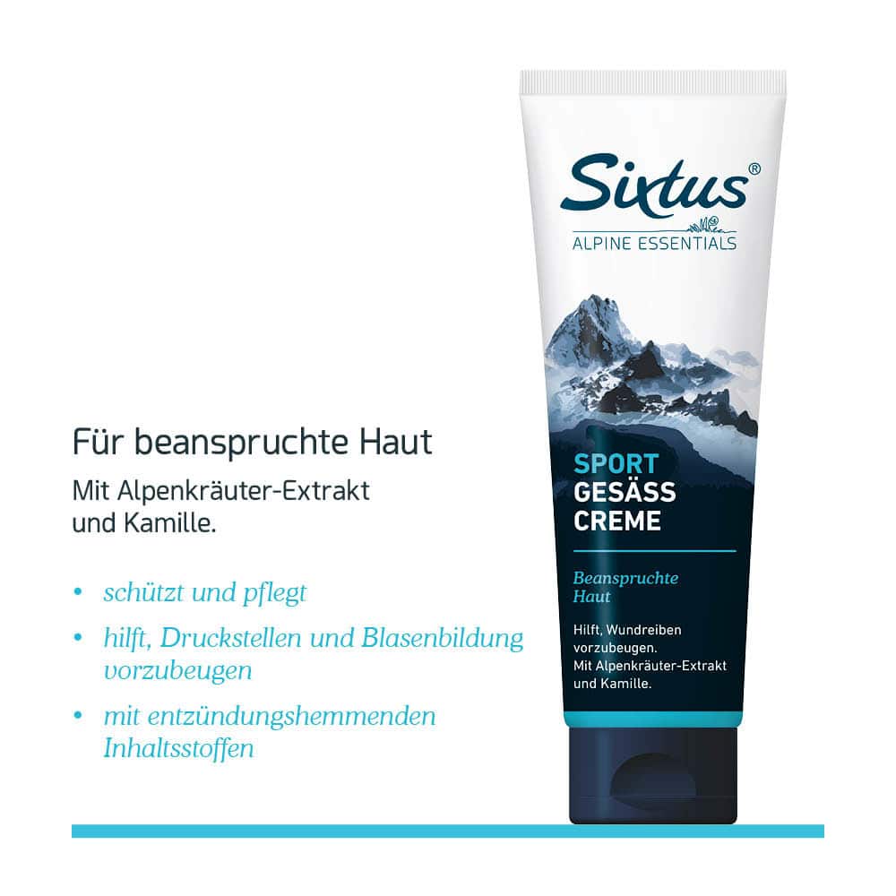 Sixtus SPORT GEÄSS CREME 125 ml Creme