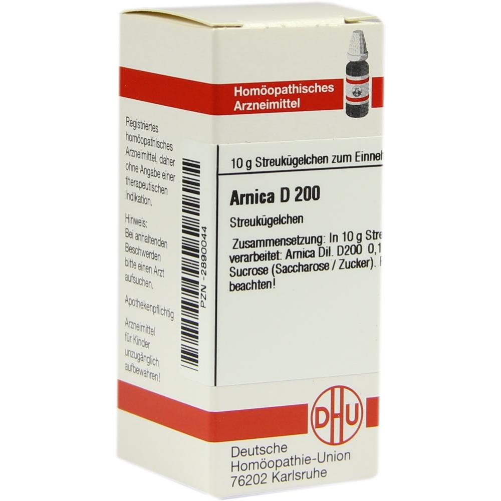 ARNICA D 200 Globuli 10 g Globuli