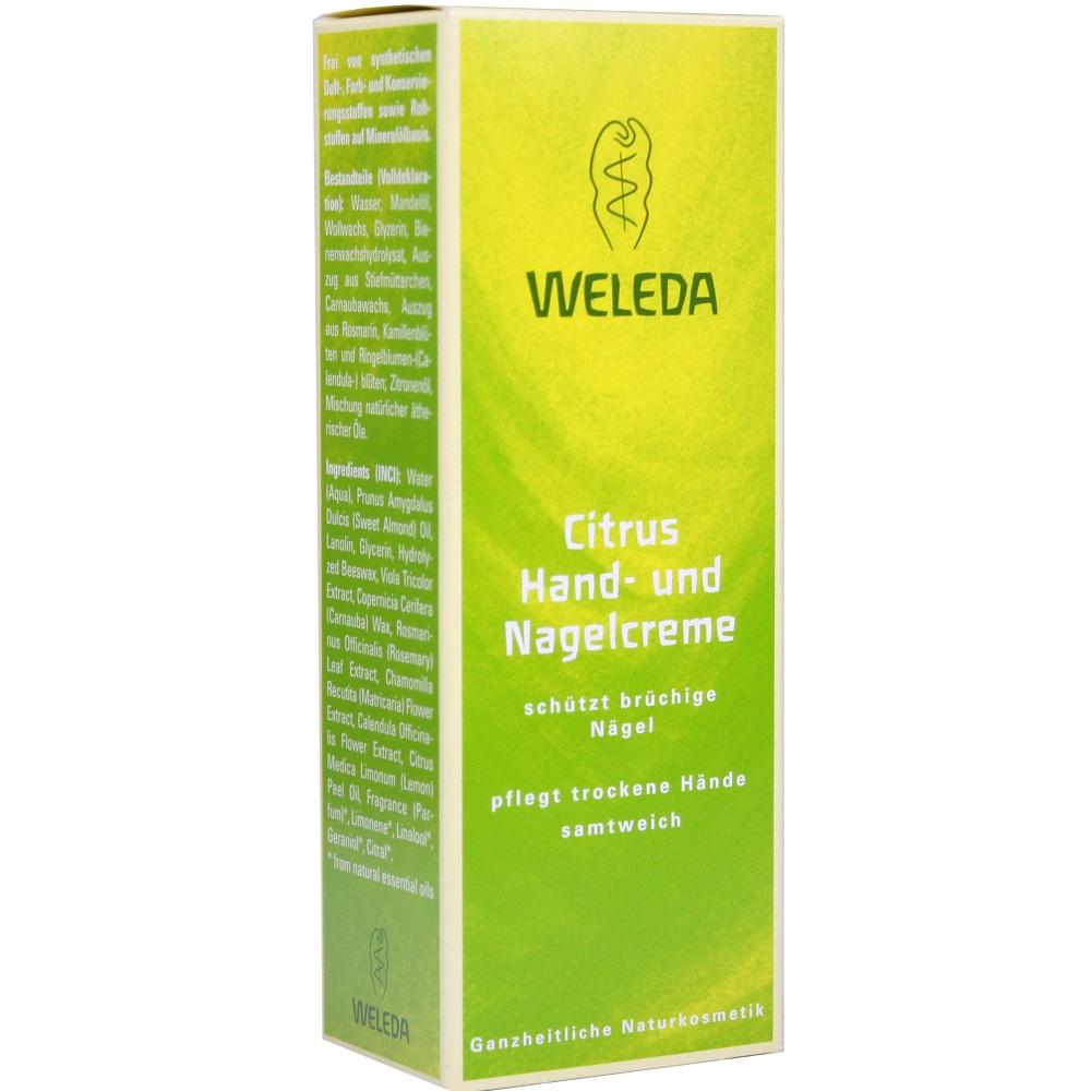 Weleda Hand- u. Nagelcreme Citrus 50 ml Creme