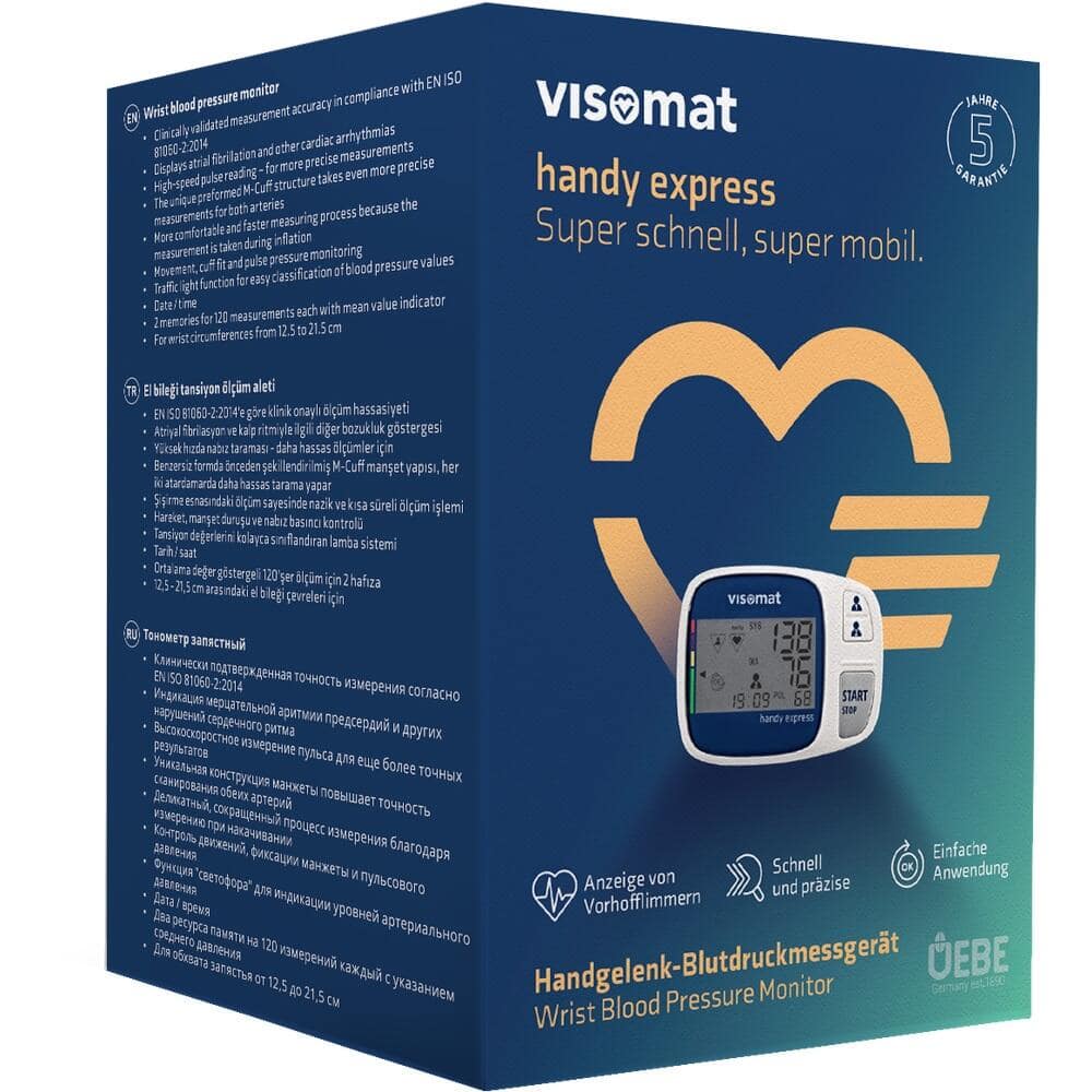 visomat handy express Handegelenk-Blutdruckmessgerät 1 St