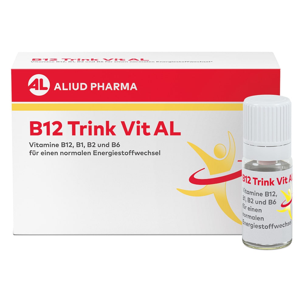 B12 Trink Vit AL Trinkfläschchen: tragen zu einem normalen Energiestoffwechsel bei