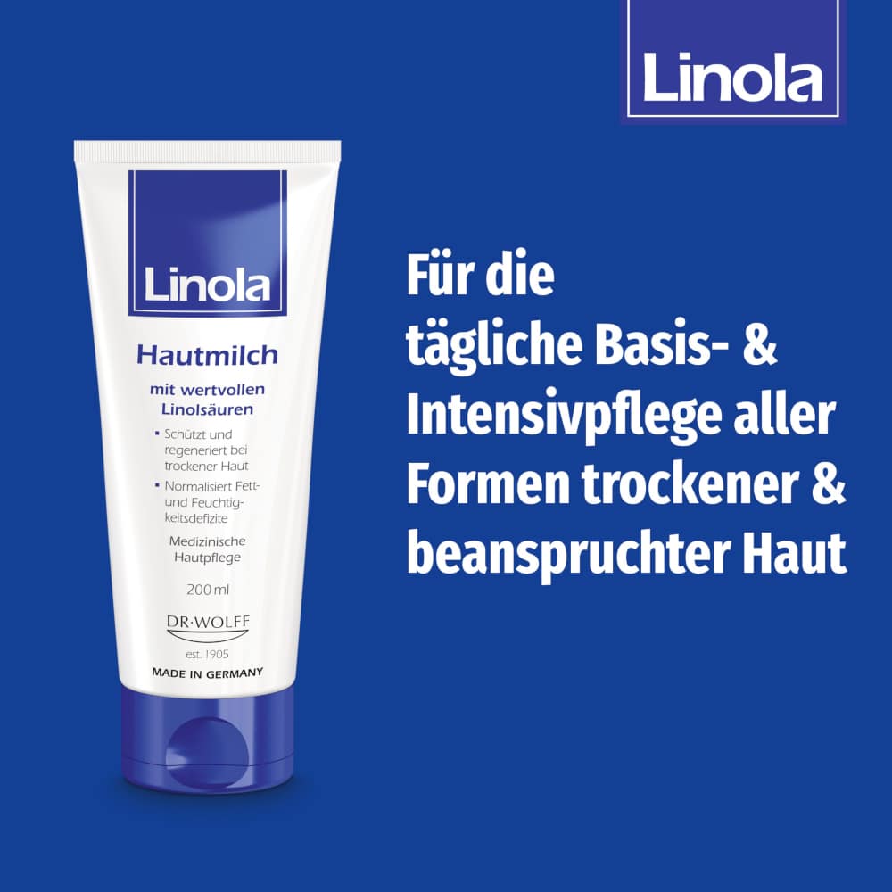 Linola Hautmilch - Körperlotion 200 ml Milch
