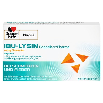 Doppelherz Pharma IBU-Lysin  50 St Filmtabletten