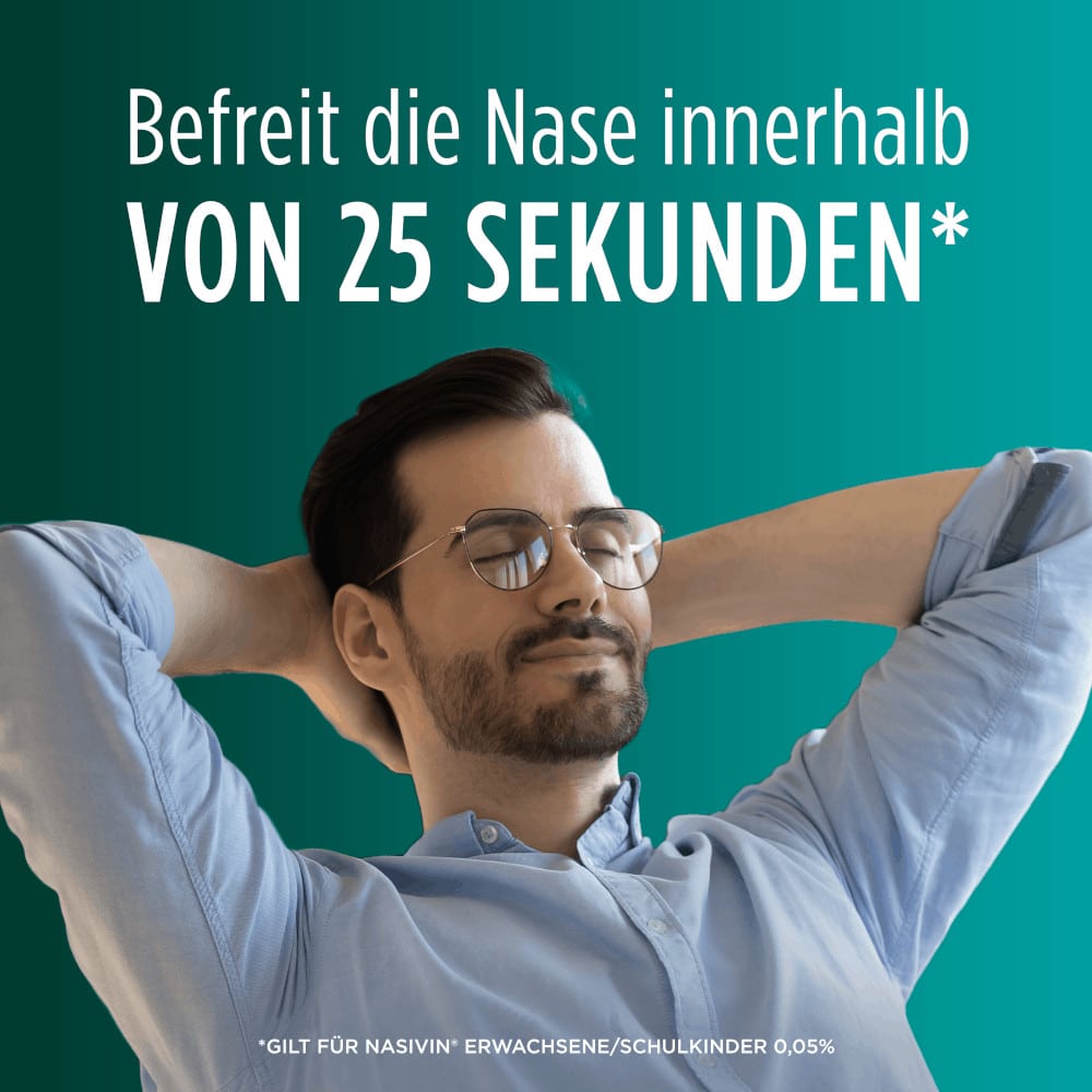Nasivin NASENSPRAY  Erwachsene und Schulkinder ohne Konservierungsstoffe 10 ml Nasenspray