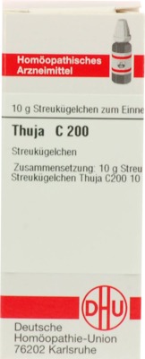 THUJA C 200 Globuli 10 g Globuli