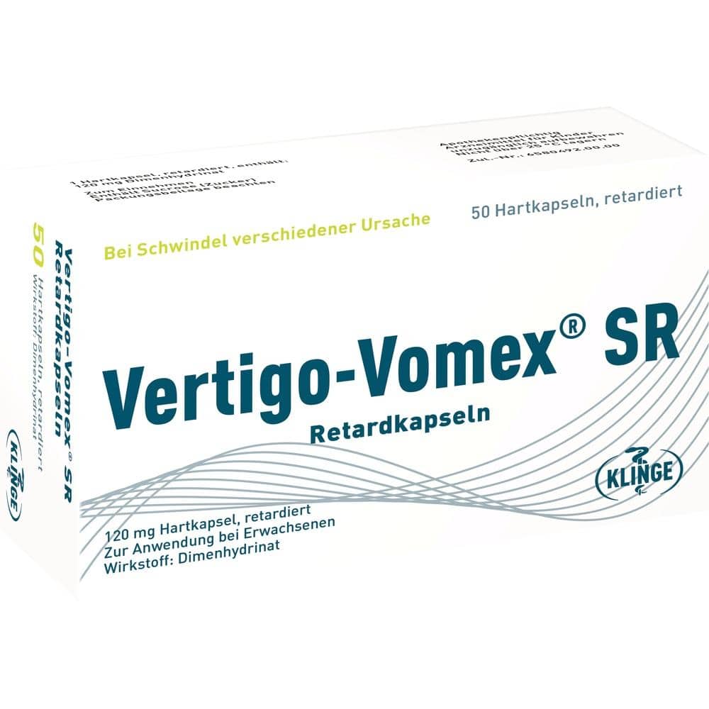 Vertigo-Vomex SR 50 St Retard-Kapseln
