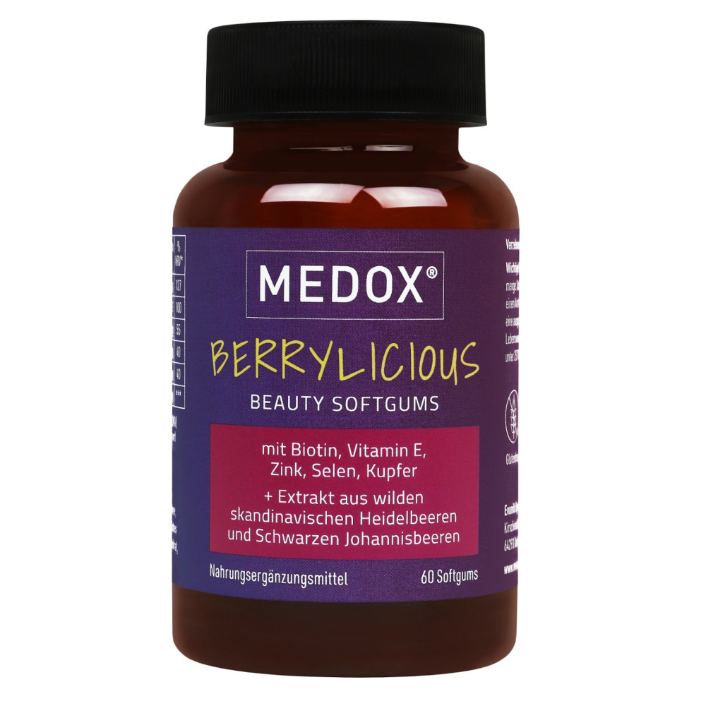Medox Berrylicious Beauty Softgums 60 St