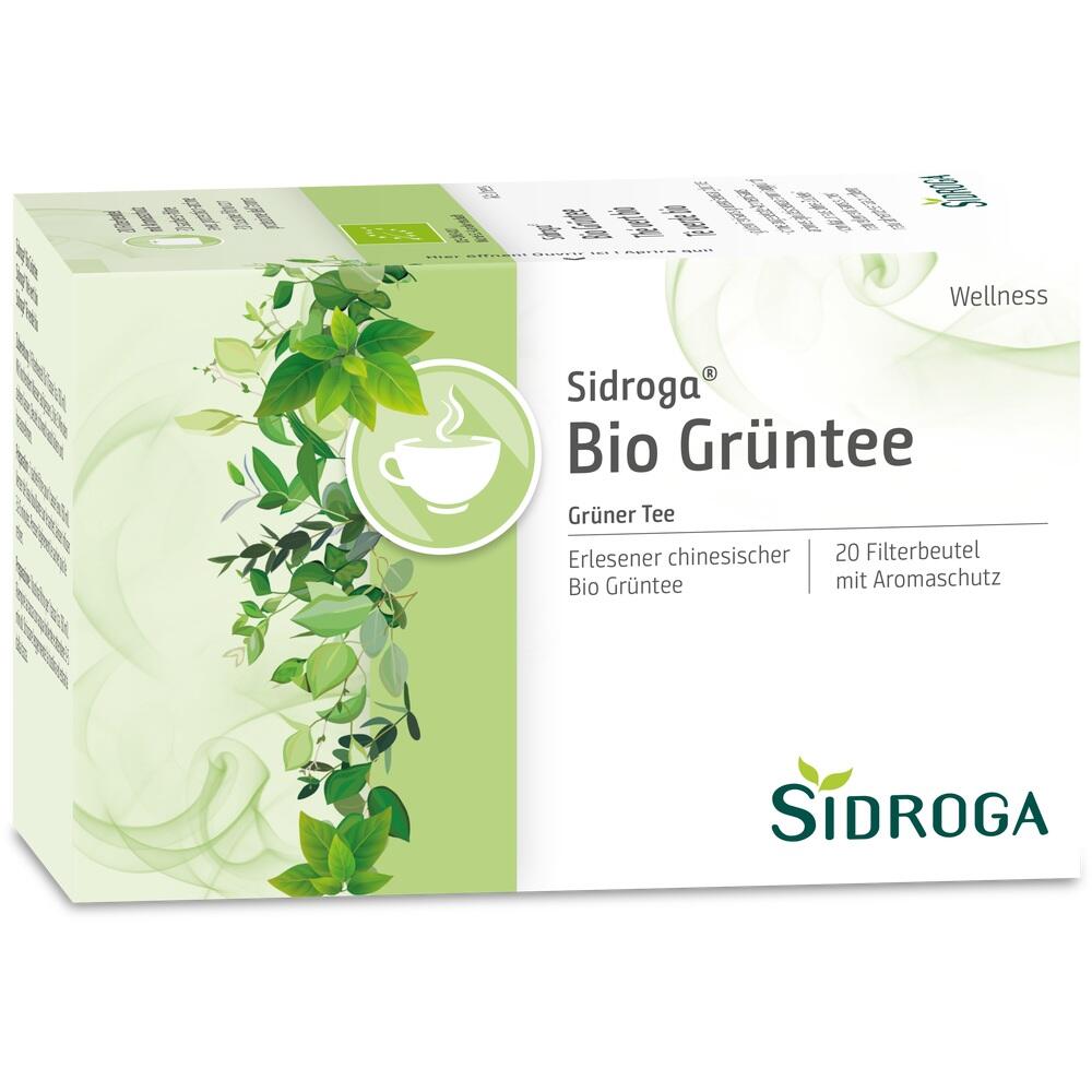 SIDROGA Wellness Grüntee Filterbeutel 20X1.7 g Tee