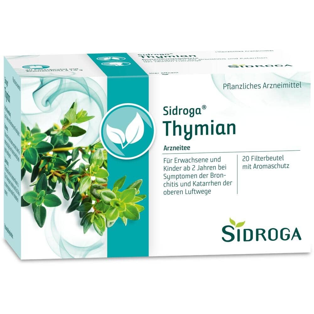 SIDROGA Thymian 20X1.6 g Tee