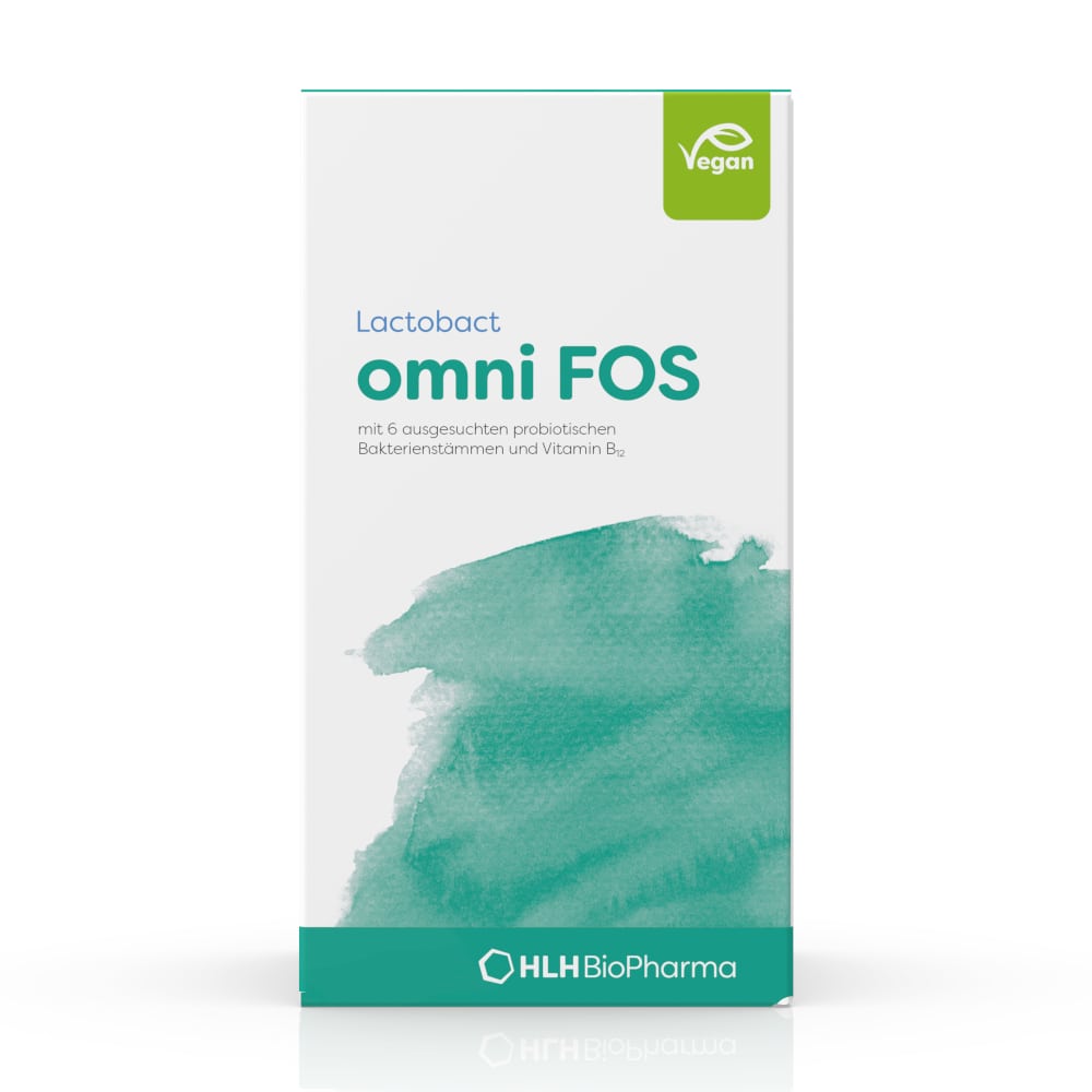 Lactobact omni FOS magensaftresistente Kapseln 60 St Kapseln magensaftresistent