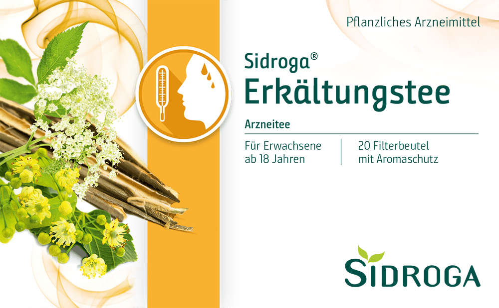 Sidroga Erkältungstee Filterbeutel 20X2.0 g Filterbeutel