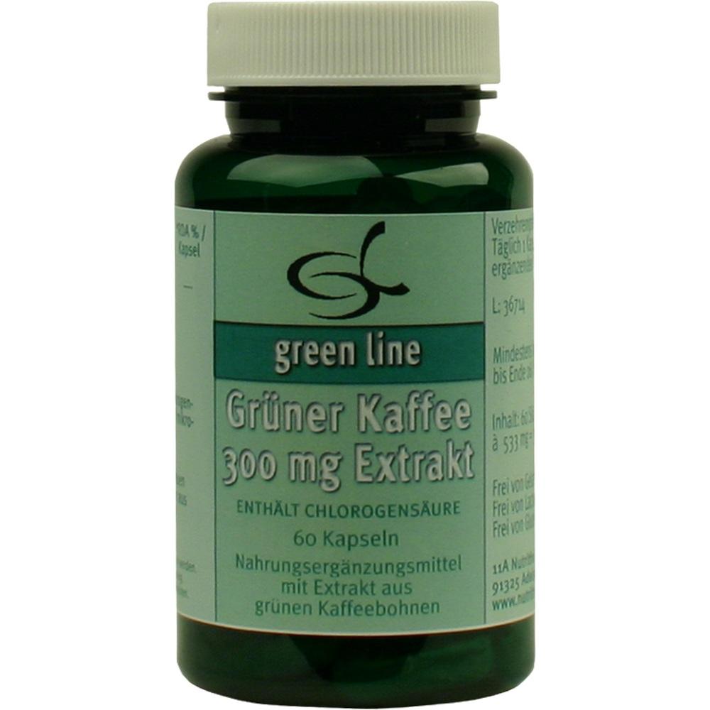 GRÜNER KAFFEE 300 mg Extrakt Kapseln 60 St Kapseln