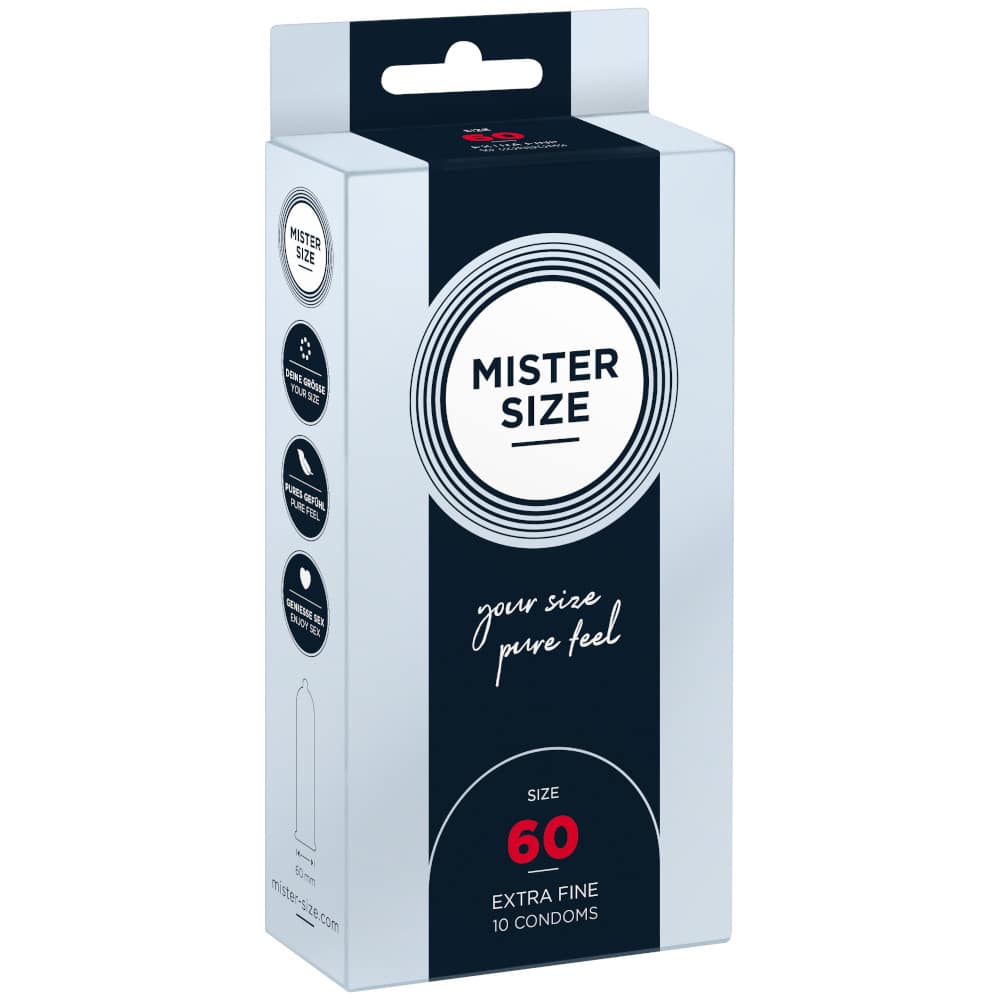 MISTER SIZE 60 10 St Kondome