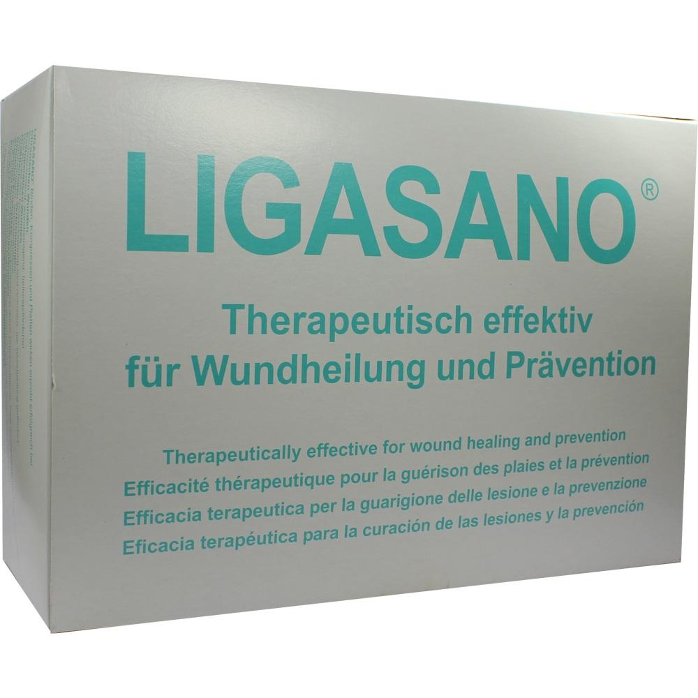 LIGASANO weiß Verband 2x16x24 cm steril 5 St Kompressen