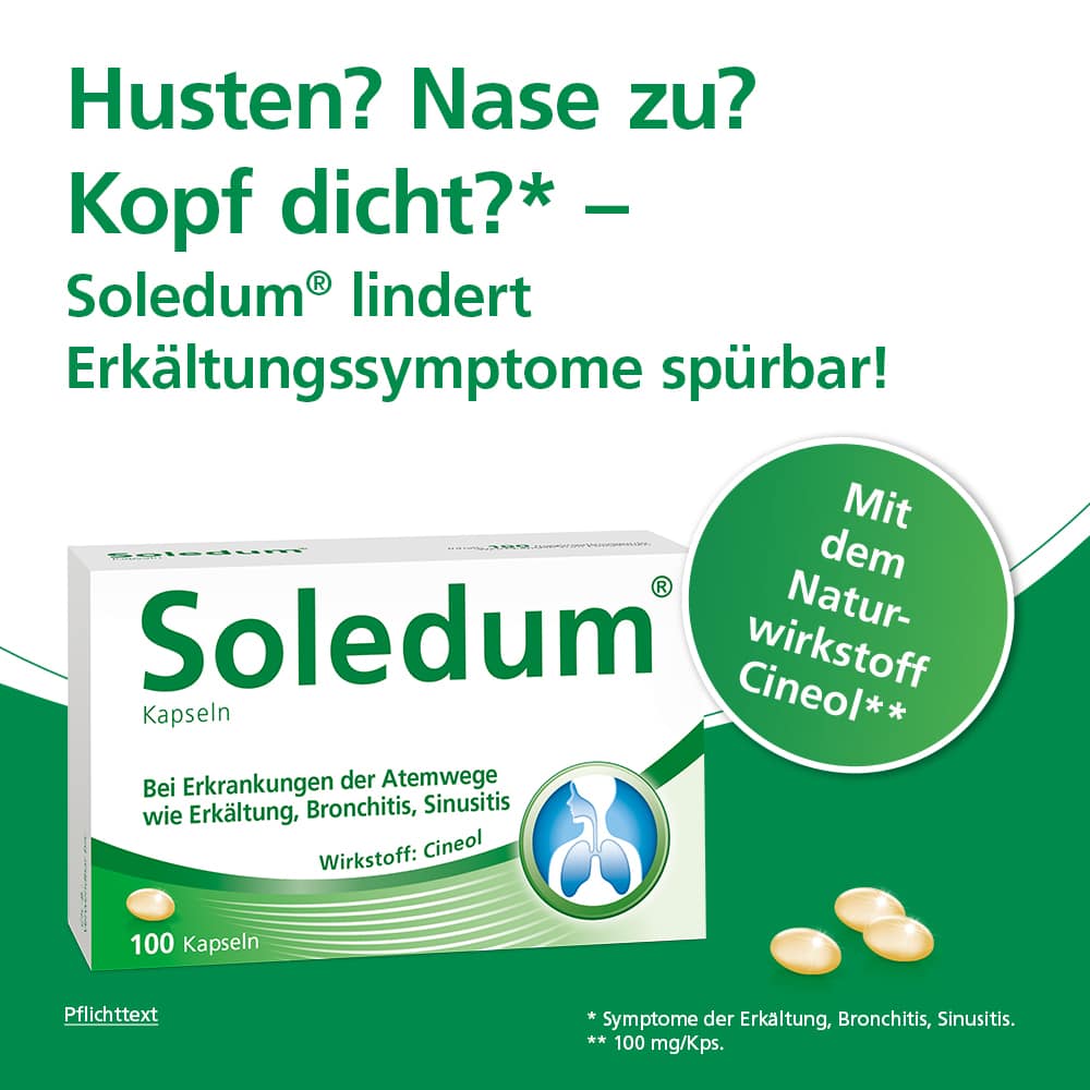 Soledum 100mg 100 St Kapseln magensaftresistent