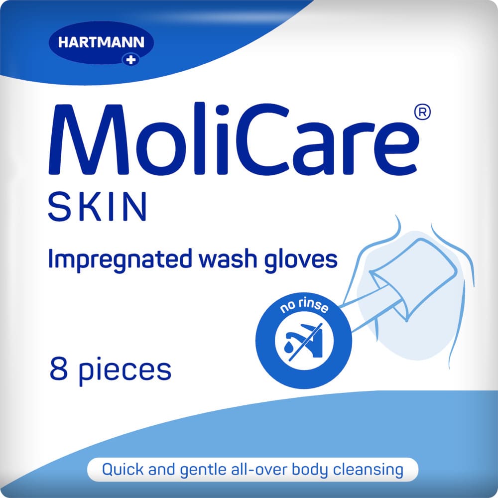 MOLICARE SKIN Waschhandschuhe 8 St Handschuhe